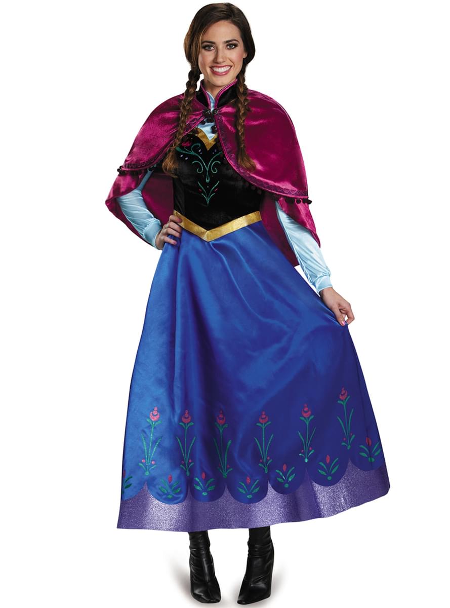 Costume Anna La Reine des Neiges Prestige femme. Livraison 24h Funidelia Costume Anna La Reine des Neiges Prestige femme. Livraison 24h Funidelia
