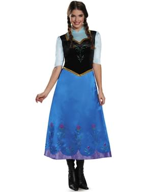 Anna Frozen deluxe Kostuum voor vrouw
