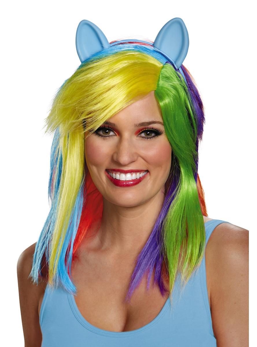 My Little Pony Rainbow Dash ører. Express levering  Funidelia