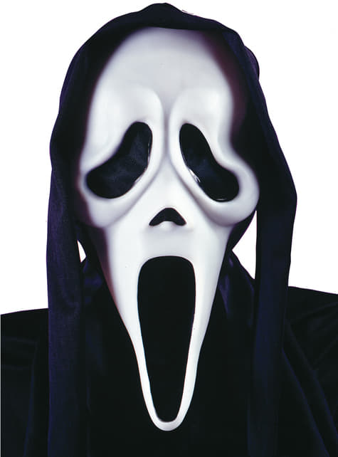 Scream Ghost Mask with Hood