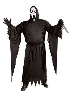 Scream Ghostface Kostüm in großer Größe