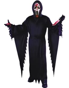 Costume di Ghostface sanguinante per uomo- Scream