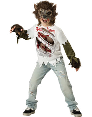 Zerrissenes Werwolf Kostüm für Jungen