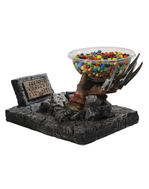 Pot à bonbons tombe Freddy Krueger