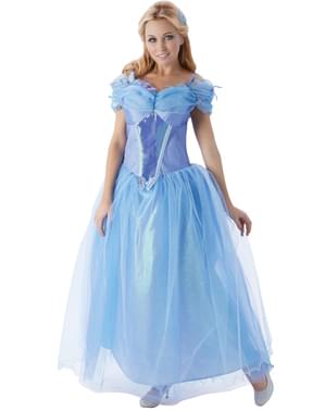 Déguisement Cendrillon brillant femme