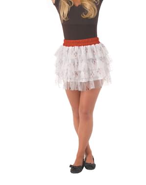 Womens Harley Quinn skirt with sequins