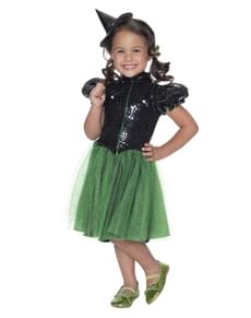 Costume Strega dell'Ovest Il Mago di Oz bambina