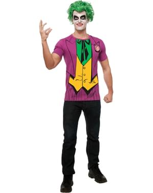 Kit fato do Joker DC Comics para homem