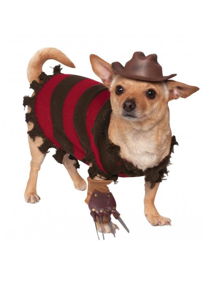 Freddy Krueger Hundekostüm