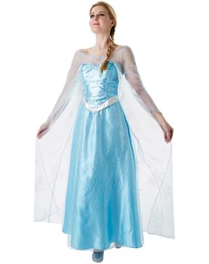 Bayan Elsa Dondurulmuş Kostüm