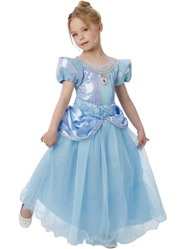 Costume Cenerentola prestige bambina