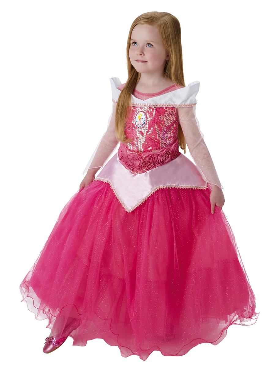 Costume Aurore La Belle au bois dormant prestige fille Funidelia
