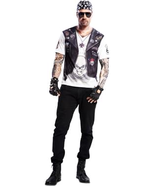 Tricou motociclist heavy pentru bărbat