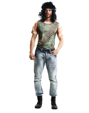 T-shirt guerrier blessé homme