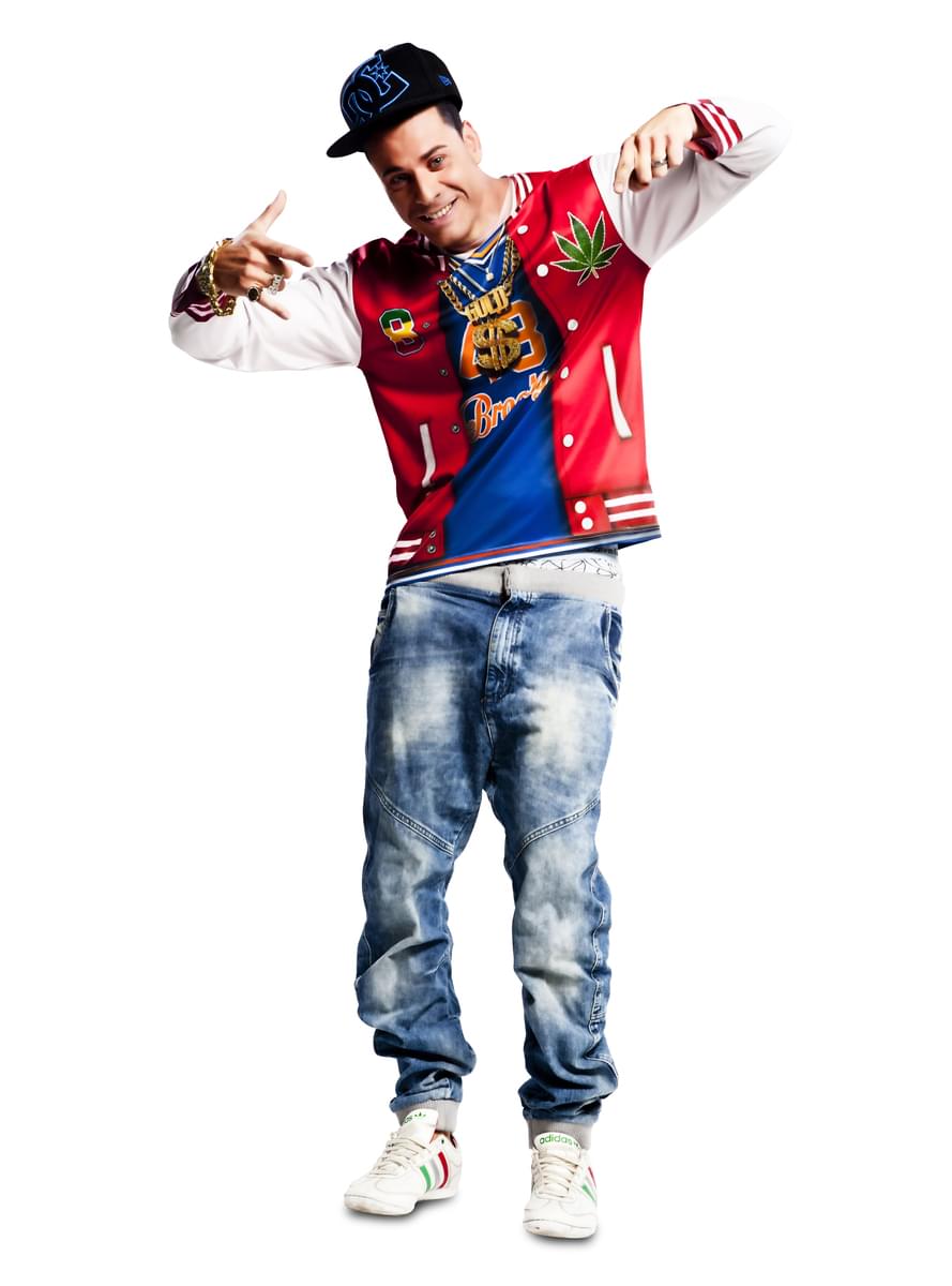 T-shirt rappeur de quartier homme