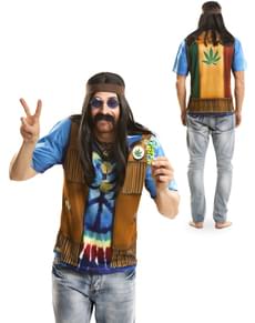 T-shirt hippie festival homme