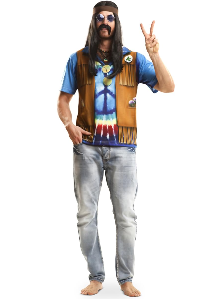 Mens Festival Hippy T-shirt