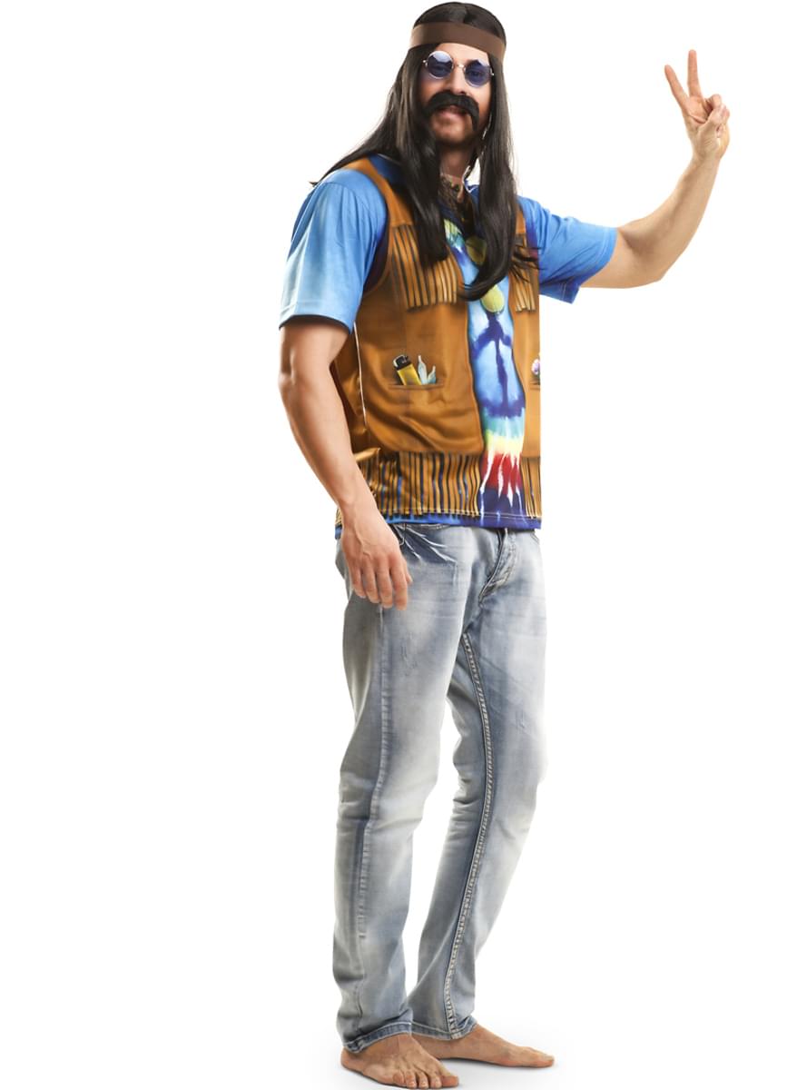 Mens Festival Hippy T-shirt