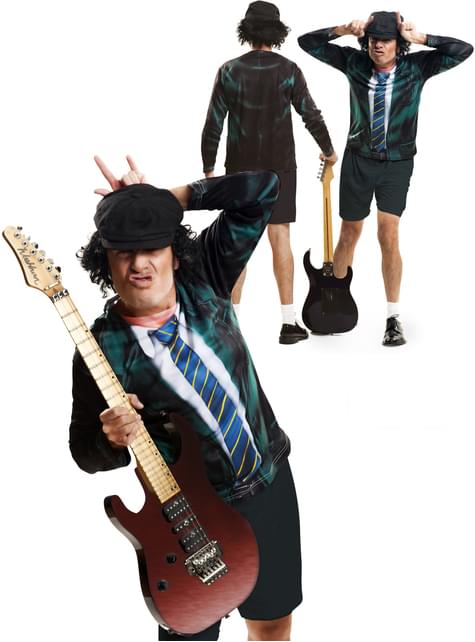 Gitarrist Angus Shirt für Herren