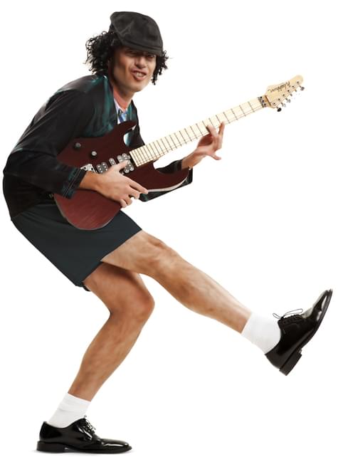 Gitarrist Angus Shirt für Herren