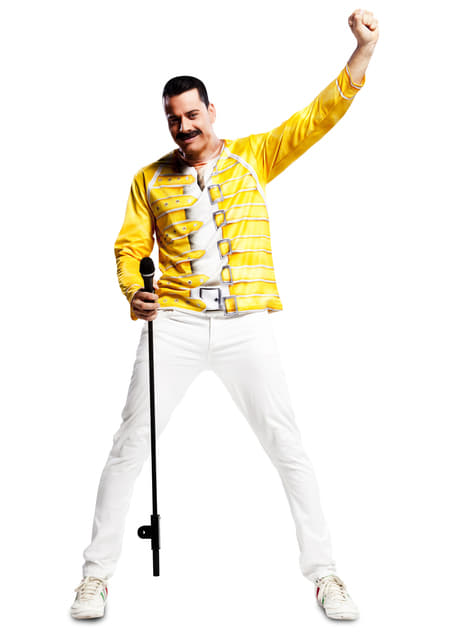 Chemise jaune Freddie Mercury Queen