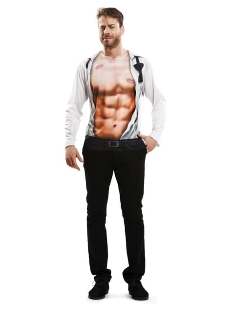 Sexy Mann T-Skjorte til Menn