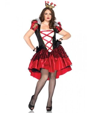 Queen of Hearts costume for plus size womens - Leg Avenue