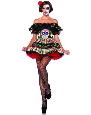 Costume da Catrina bambola del giorno dei morti donna