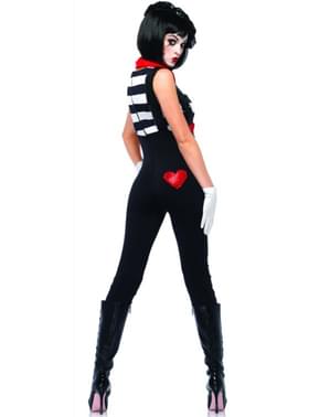 Déguisement mime femme