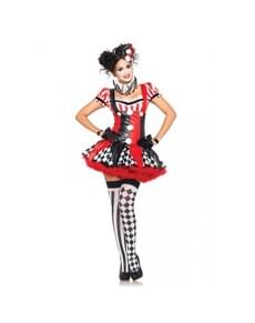 Clown costume for a woman