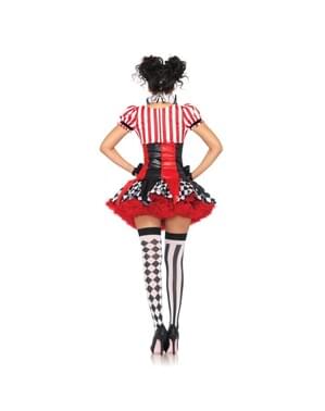 Clown Kostüm für Damen Premium