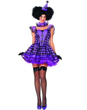 Pariserische schöne Clownin für Damen