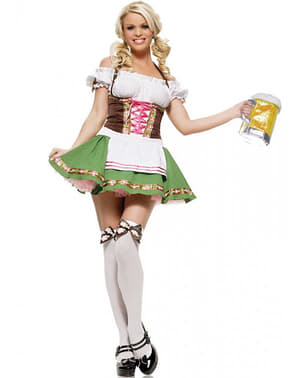 Kostum Bavarian untuk seorang wanita