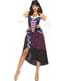 Sorcerer gypsy costume for a woman