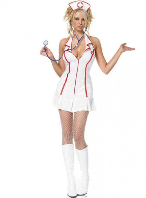 Sexy Sykepleier Kostyme for Dame