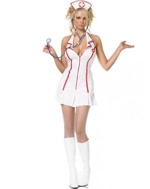 Секси костюм на медицинска сестра за жена