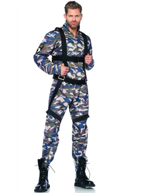 Paratrooper costume for men