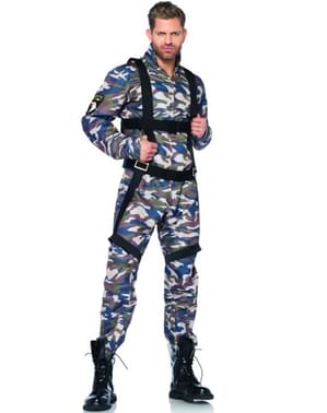 Disfraz de paracaidista para hombre