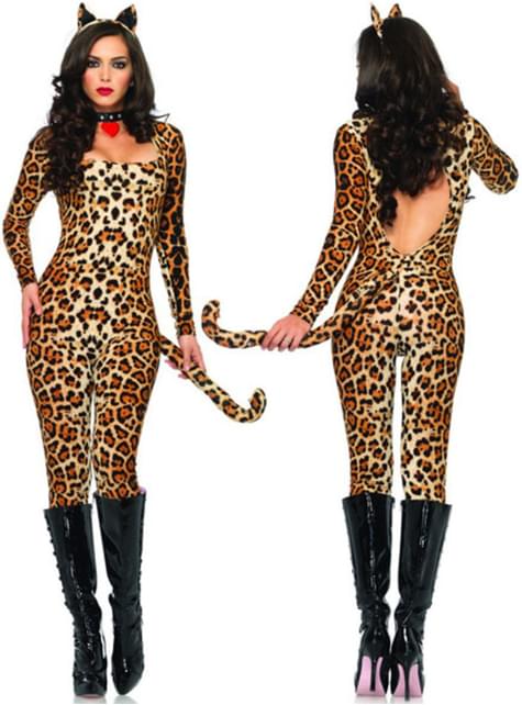  Spooktacular Creations Disfraz de leopardo para mujer, disfraz  de guepardo para mujer, Halloween, Impresión de leopardo : Ropa, Zapatos y  Joyería