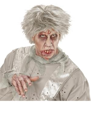 Pruik Andy Warhol voor mannen