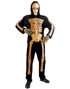 Mens Plus Size Neon Skeleton
