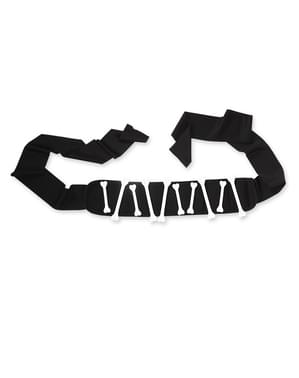 Cinturón de huesos para hombre
