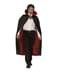 Cape luxe col vampire rouge pour garçon