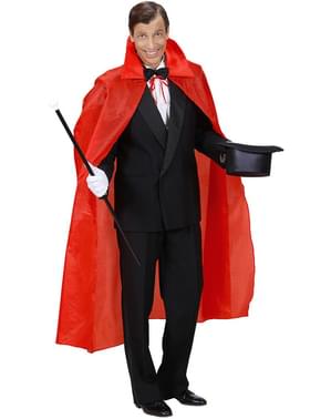 Peleryna czerwona cienka męska