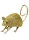 Goldene glitzernde Maus