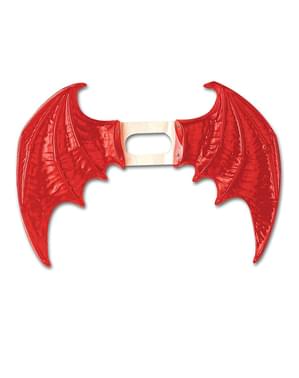 Жіночі червоні максі крила