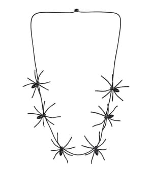 Dámský náhrdelník s pavouky