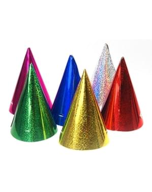 Set 120 Topi Aneka Holographic Party - Holographic