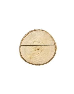 Karten Set 6-teilig in Holz-Optik - Rustic Wedding