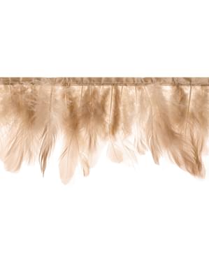 Guirlande plumes roses - Christening